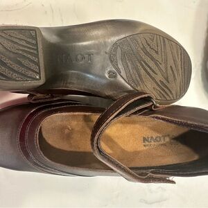 NAOT brown dress shoes